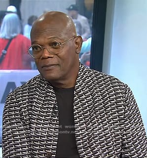 Samuel L. Jackson's print jacket on Today