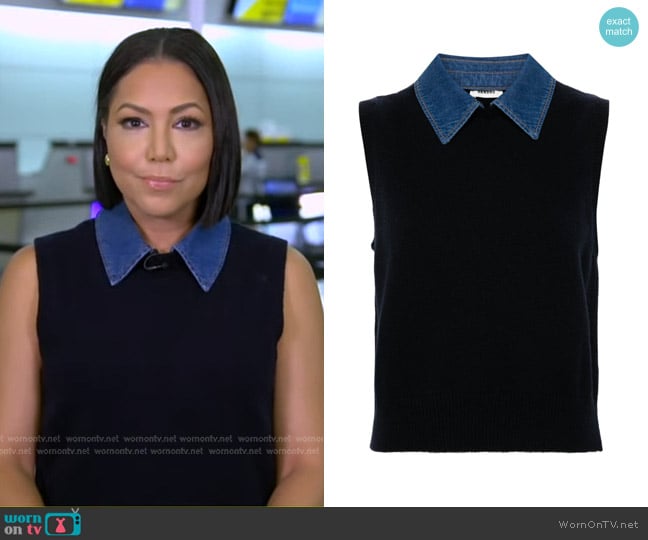 Sandro Nimes Sweater worn by Stephanie Ramos on Good Morning America