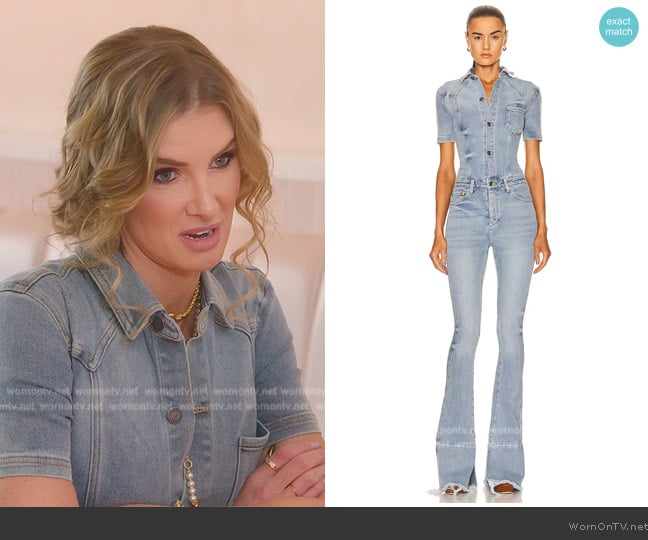 Ser.O.Ya Fallon Jumpsuit worn by Nicole Young on Selling Sunset