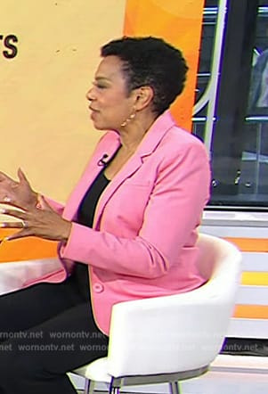 Sharon's pink blazer on Today