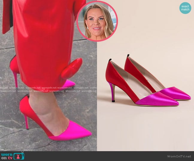 SJP by Sarah Jessica Parker Rampling 70 Pumps in Candy worn by Heather Gay on The Real Housewives of Salt Lake City