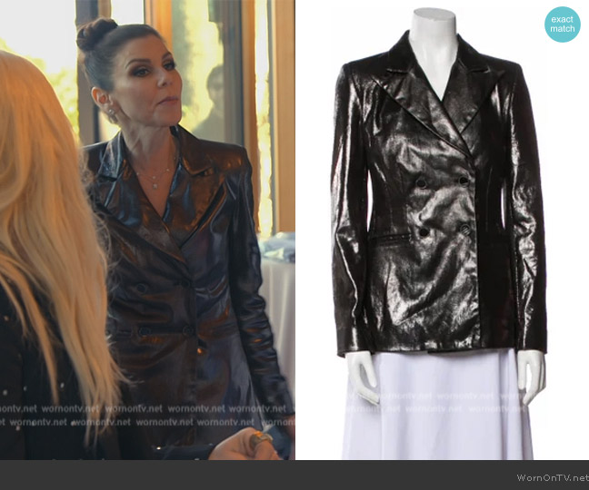 Susan Bender Blazer worn by Heather Dubrow on The Real Housewives of Orange County