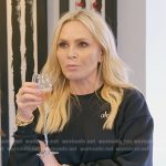 Tamra’s black alo sweatshirt on The Real Housewives of Orange County