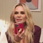 Tamra’s burgundy’s jumpsuit on The Real Housewives of Orange County