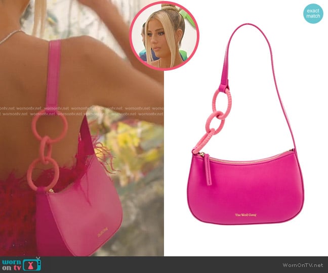 The Wolf Gang Benita Shoulder Bag worn by Emma Hernan on Selling Sunset