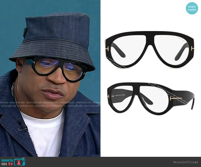 Tom Ford FT5958-B Frames worn by LL Cool J on Today