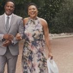 Aunty Vy’s floral maxi dress on Bel-Air