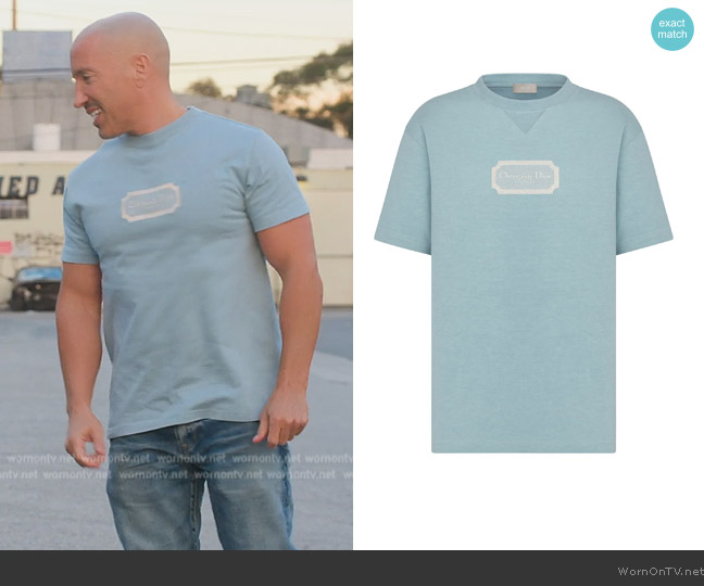 Dior Relaxed-Fit T-Shirt worn by Jason Oppenheim on Selling Sunset