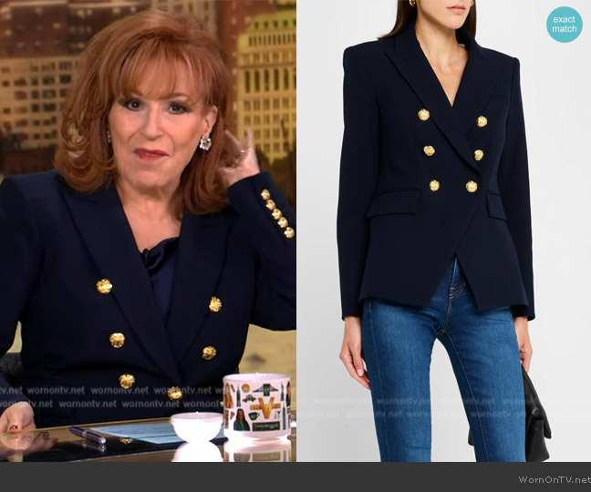 Veronica Beard Miller Dickey Jacket worn by Joy Behar on The View