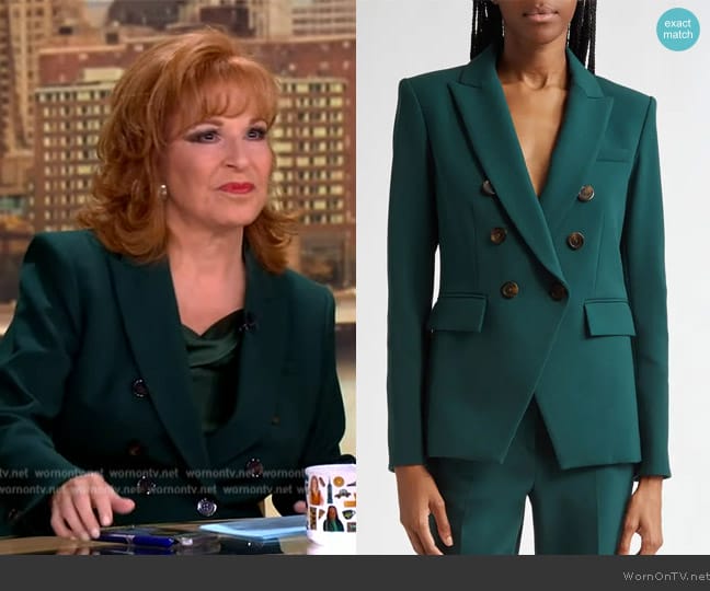 Veronica Beard Miller Dickey Jacket worn by Joy Behar on The View