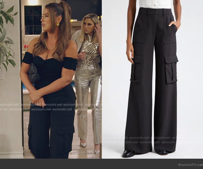 Veronica Beard Saul Cargo Pants worn by Emily Simpson on The Real Housewives of Orange County