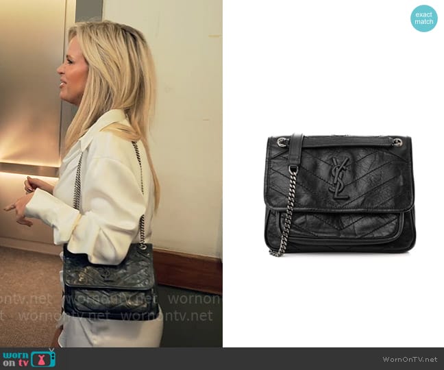 Saint Laurent Baby Niki Bag worn by Jessica Taylor on Owning Manhattan