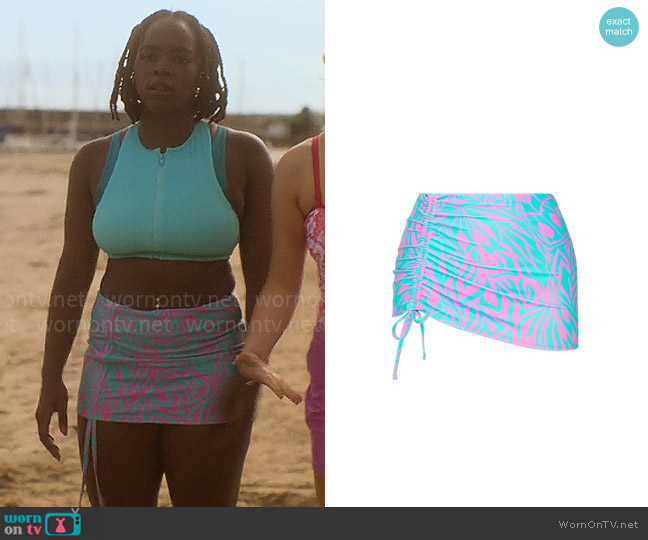 Simply Be Butterfly Mix and Match Skort With Built In Brief worn by Tara Jones (Corinna Brown) on Heartstopper