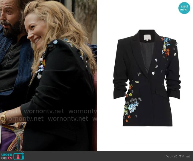 Lorna’s sequin embellished blazer on The Lincoln Lawyer