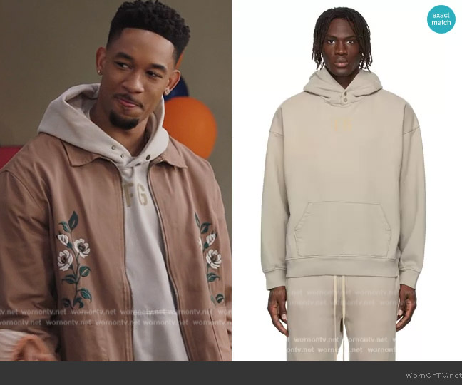 Fear of God FG Hoodie worn by Damon (Peyton Alex Smith) on All American Homecoming