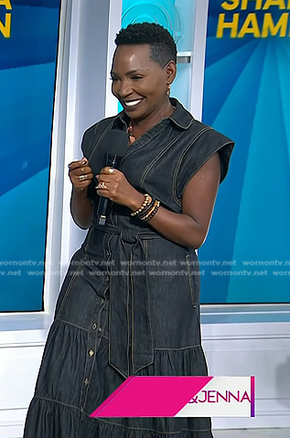 Felicia Richardson's denim dress on Today