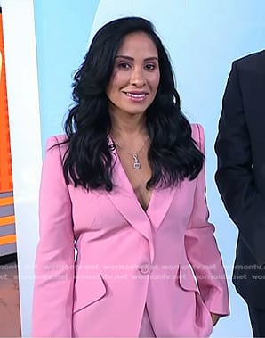 Francelys Infante's pink blazer on Today