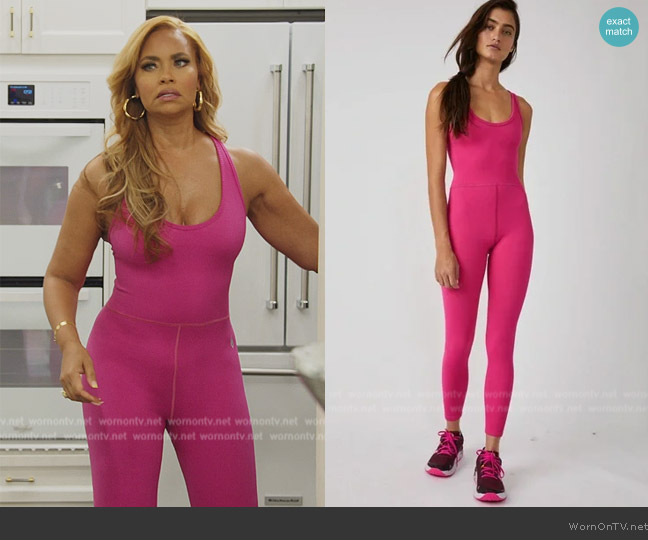 Free People Free Throw Onesie worn by Gizelle Bryant on The Real Housewives of Potomac