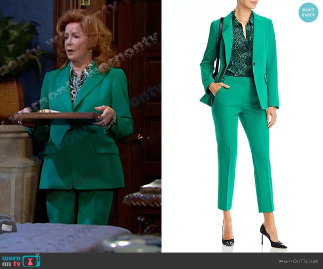 Maggie’s green pants on Days of our Lives