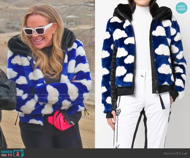 Rossignol x JCC Teddy Down Jacket worn by Heather Gay on The Real Housewives of Salt Lake City