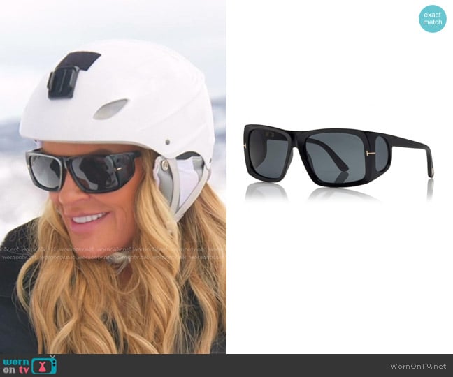 Tom Ford Rizzo Sunglasses worn by Heather Gay on The Real Housewives of Salt Lake City