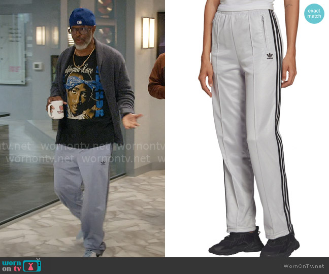 Adidas High Shine Adicolor Track Pants worn by Poppa (Damon Wayans) on Poppas House