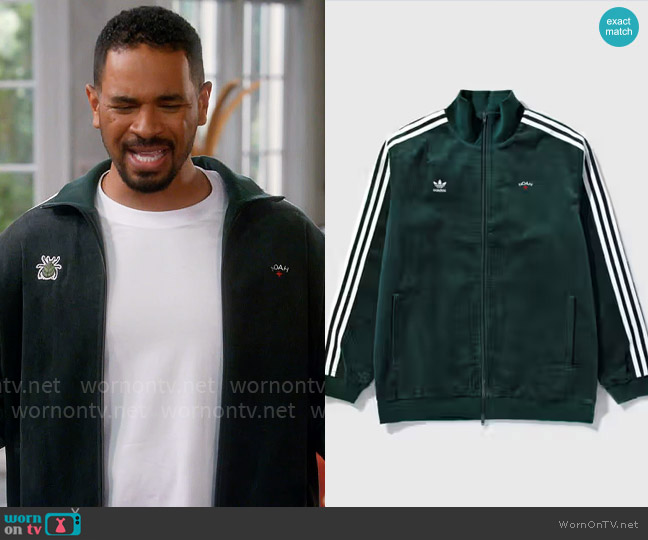 Adidas x Noah Corduroy Track Jacket worn by Damon (Damon Wayans Jr.) on Poppas House