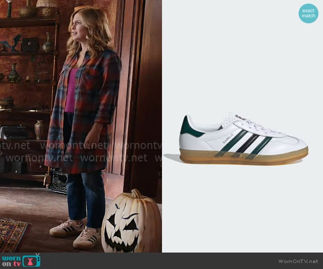 Adidas Gazelle Shoes worn by Sam (Rose McIver) on Ghosts