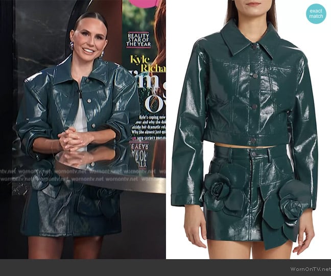 Aknvas Mercer Jacket worn by Keltie Knight on E! News