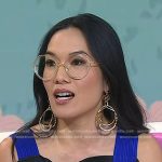 Ali Wong’s double hoop drop earrings on Today