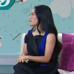 Ali Wong’s double hoop drop earrings on Today