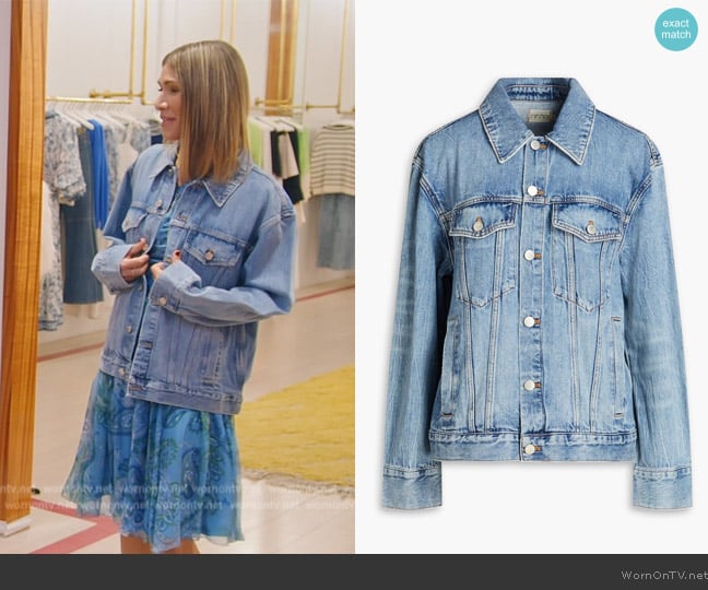 Erin’s denim jacket on RHONY