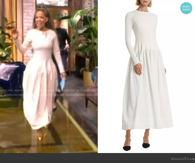 Altuzarra Denning Knit Maxi Dress worn by Sunny Hostin on The View