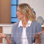 Amanda’s shorts, shirt and cardigan on The Talk