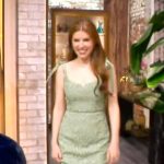 Anna Kendrick’s green lace dress on The View