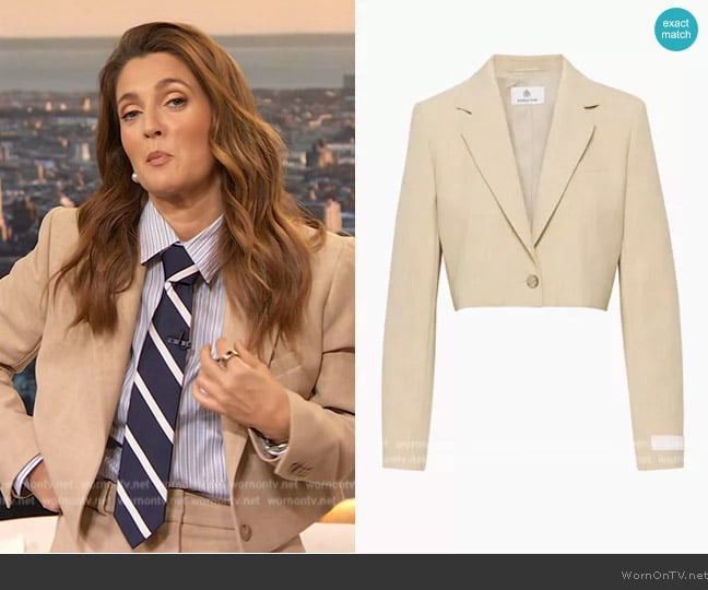 Babaton Arbus Blazer worn by Drew Barrymore on The Drew Barrymore Show