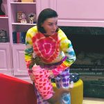 Bronwyn’s tie dye sweater and pants on The Real Housewives of Salt Lake City