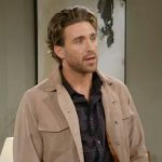 Chance’s suede jacket on The Young and the Restless