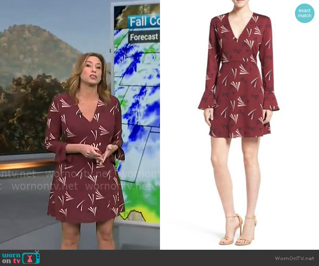 Chelsea28 A-Line Dress worn by Stephanie Abrams on CBS Mornings