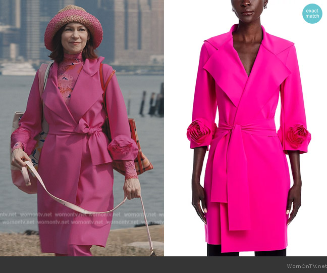 Chiara Boni La Petite Robe Margot Rose Sleeve Jacket worn by Elsbeth Tascioni (Carrie Preston) on Elsbeth