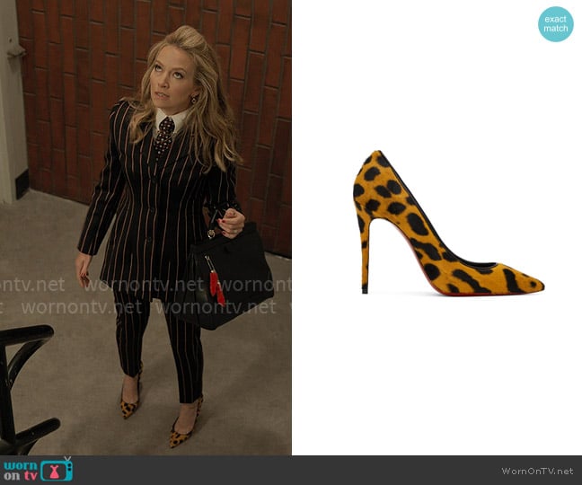 Lorna’s leopard pumps on The Lincoln Lawyer