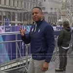 Craig Melvin’s beige suede shoes on Today