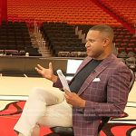 Craig Melvin’s beige suede shoes on Today