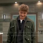 Danny’s green bomber jacket on General Hospital