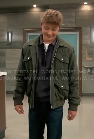 Danny’s green bomber jacket on General Hospital