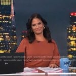 Darlene’s brown sweater dress on Today