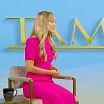 Dr. Nicole Cain’s pink short sleeve jumpsuit on Tamron Hall Show