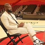 Dwyane Wade’s black and white sneakers on Today