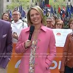 Dylan’s pink coat on Today
