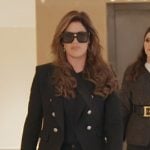 Emily’s black double breasted blazer on The Real Housewives of Orange County